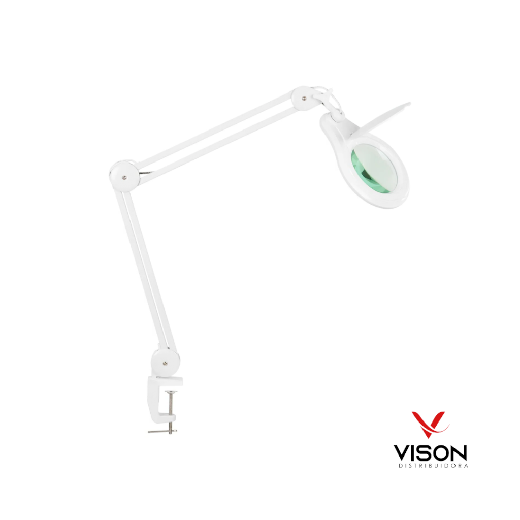 Lupa de Bancada Solver Hl-410 Led Dimmer 5D Bivolt