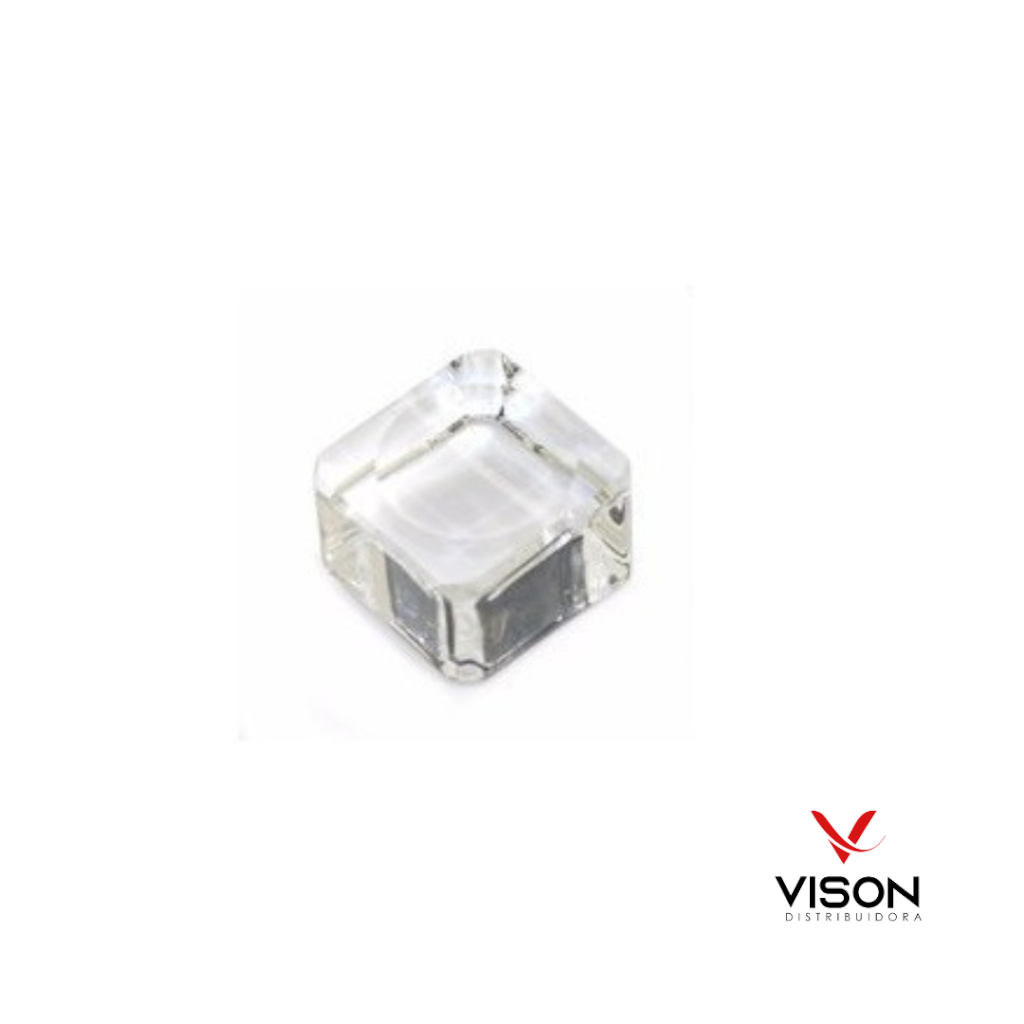 Pote Cristal Quadrado para Extensão de Cílios