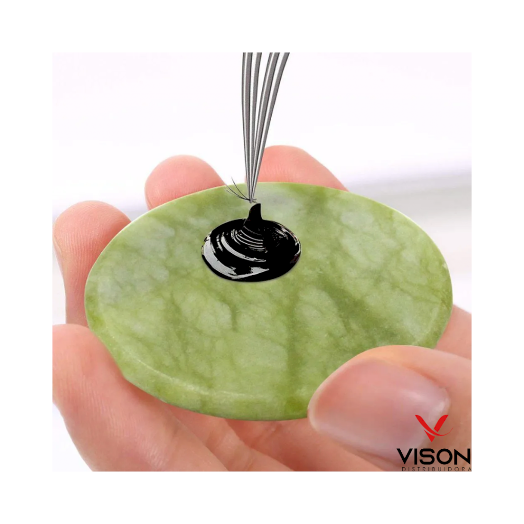 Pedra Jade para Cola Extensão de Cílios