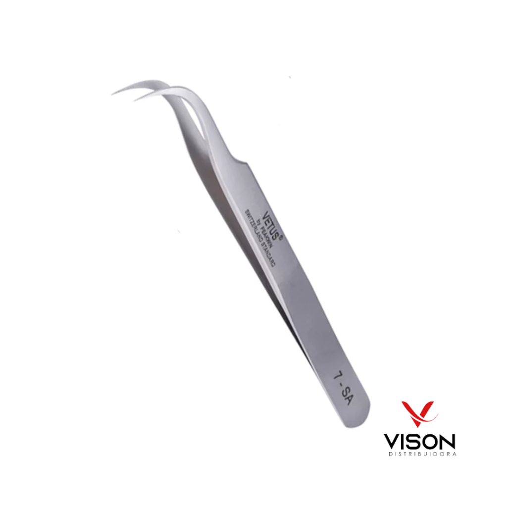 Pinça Cílios Vetus Reta 7-SA