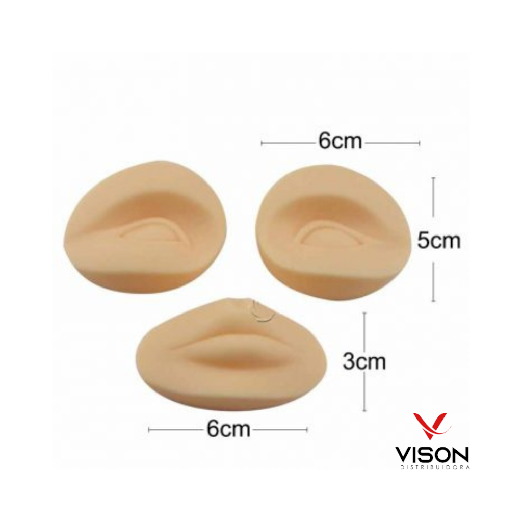 Refil Boca e Olhos de Silicone