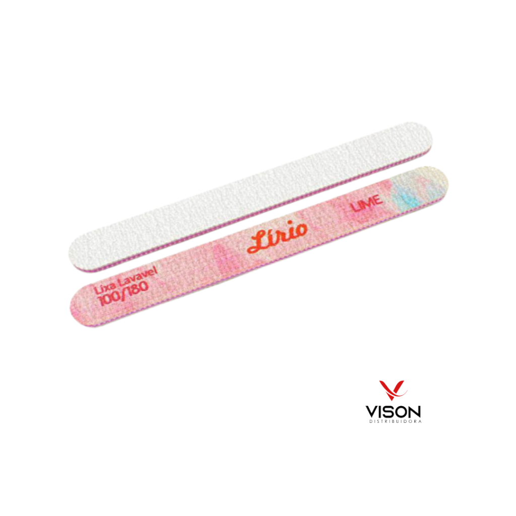 Lixa Reta Lirio Colorida Lavável 100/180