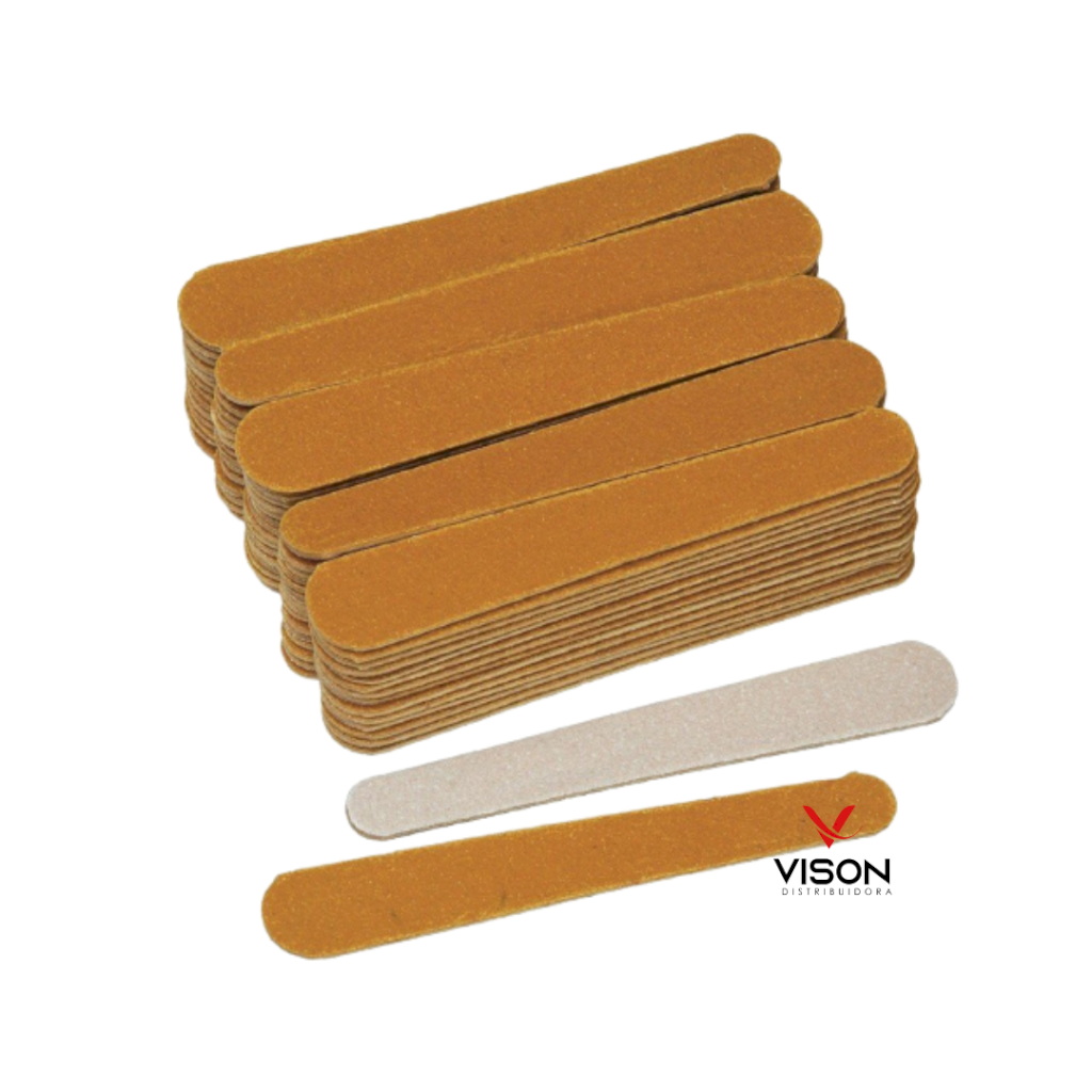 Lixa Mini Canário de Unha 8cm Pct. 144 Unidades