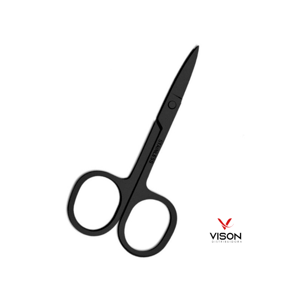 Tesourinha de Sobrancelhas Black Ponta Reta