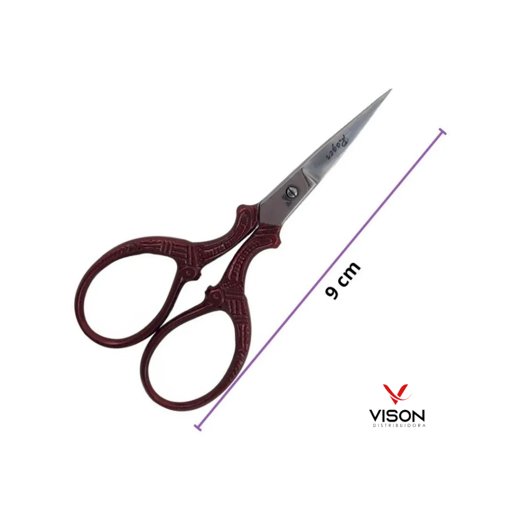 Tesourinha de Sobrancelhas Red Color Roger