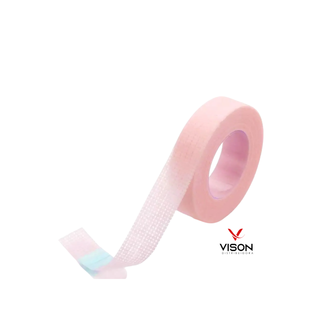 Fita Transpore Rosa para Extensão de Cílios