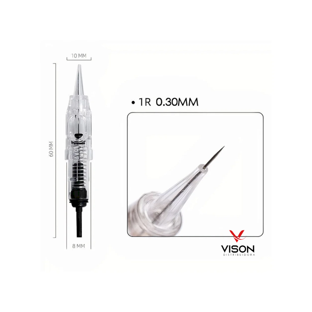 Agulha Universal Easy Click 1 Ponta 0.30mm