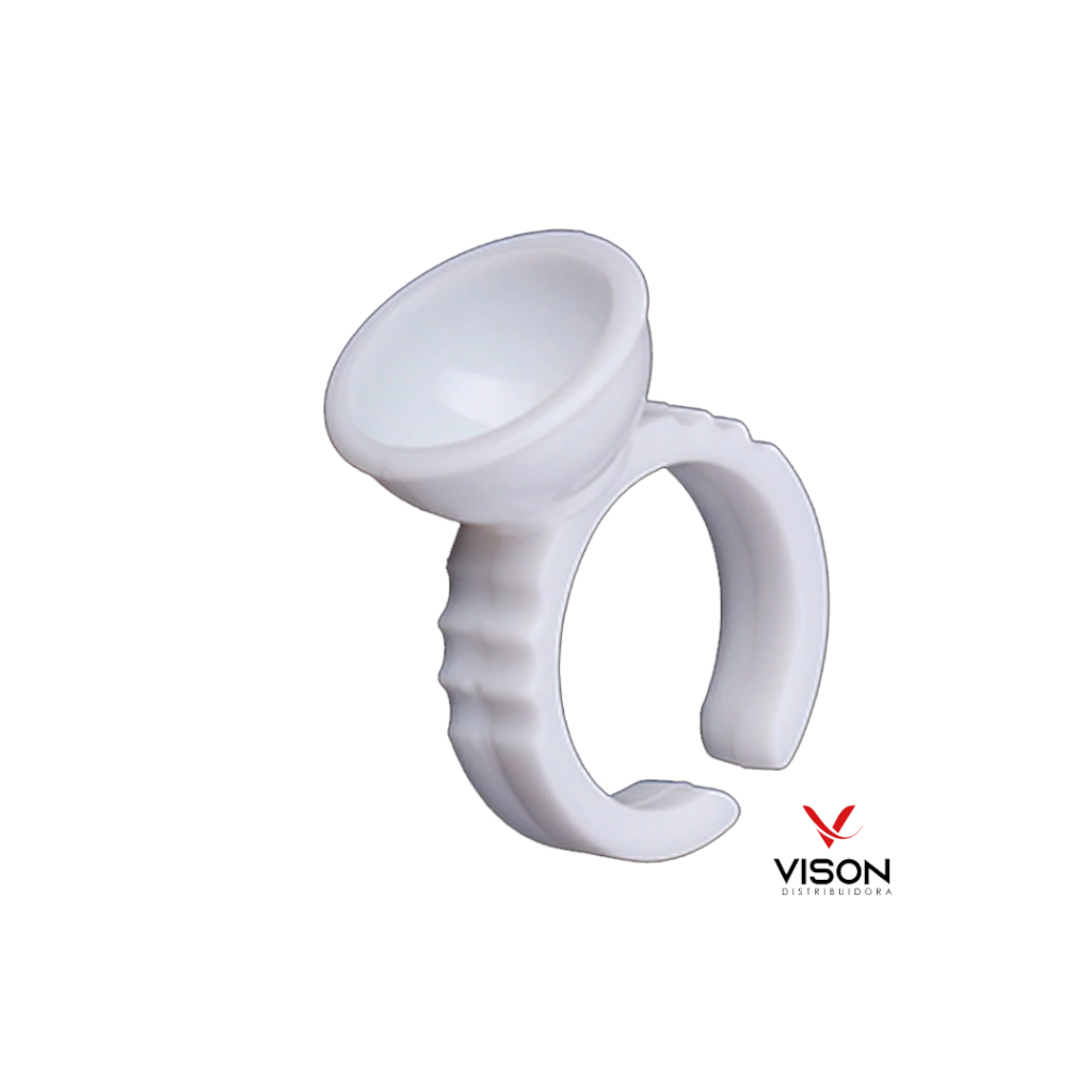 Anel Batoque Raso Branco Descartável Pct. 50 Und