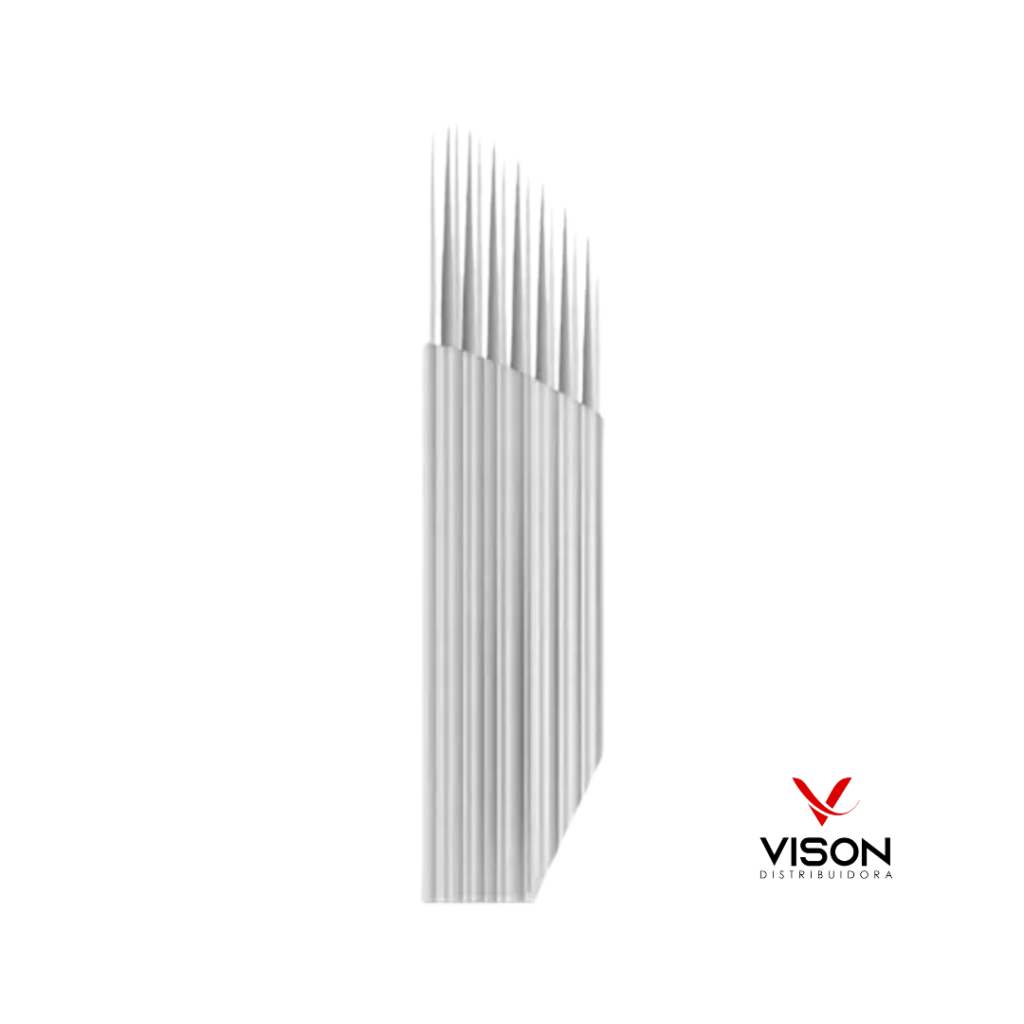 Lâmina 15 Hard Tridimensional Chanfrada Tebori Pct. 3 Unidades