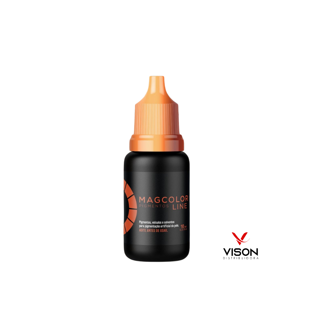 Pigmento Magcolor Gold line Brow Preto 5ml