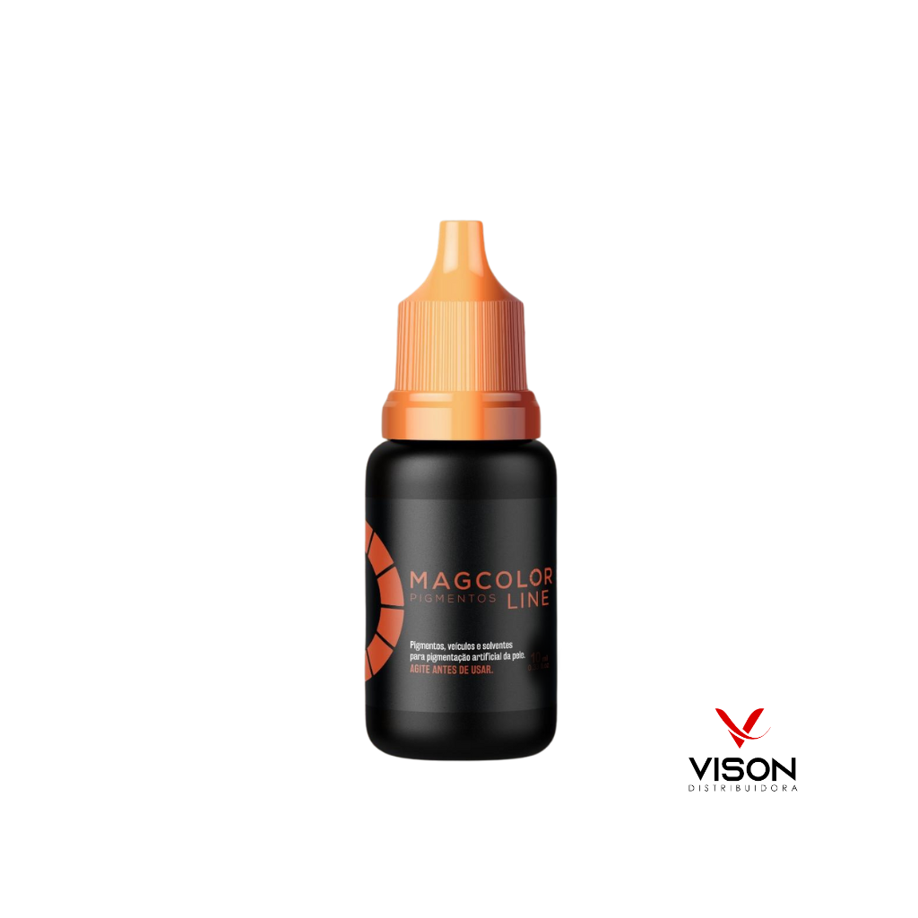 Pigmento Magcolor Gold Line Brow Preto 5ml