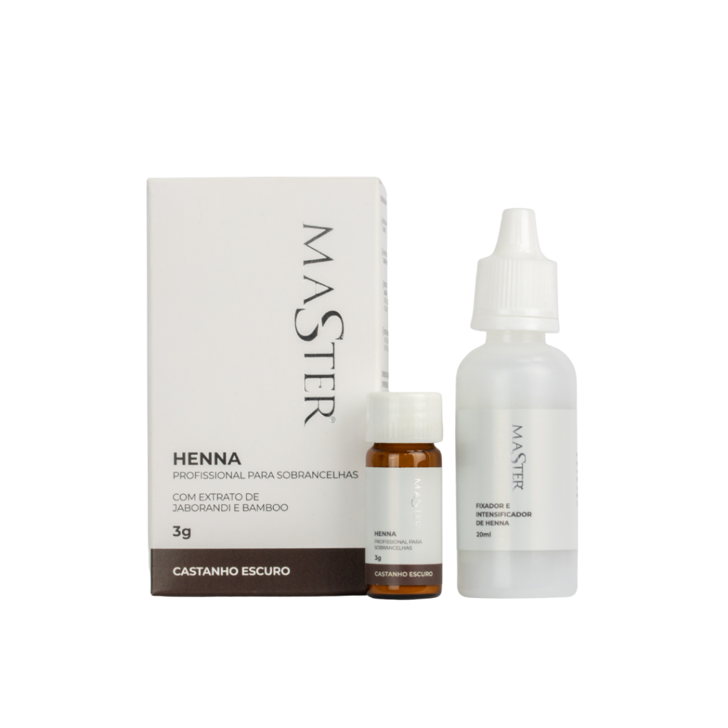 Henna Master Castanho Escuro 3gr