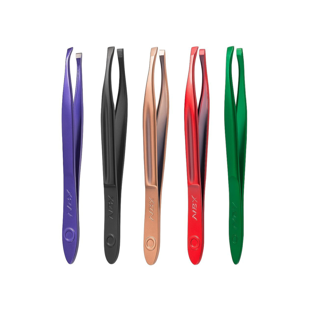 Pinça Sobrancelha NZX Colorida Professional