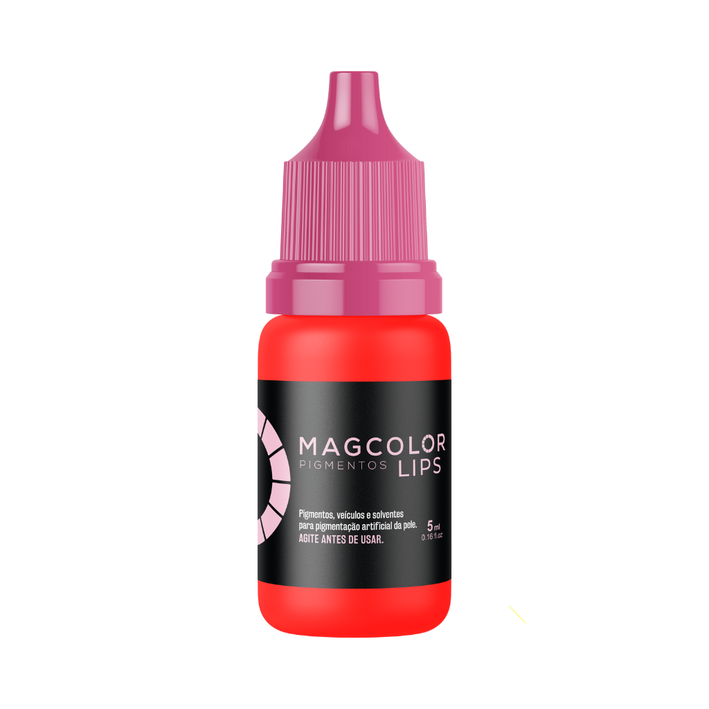 Pigmento Magcolor Gold Line Lips Pitanga 5ml