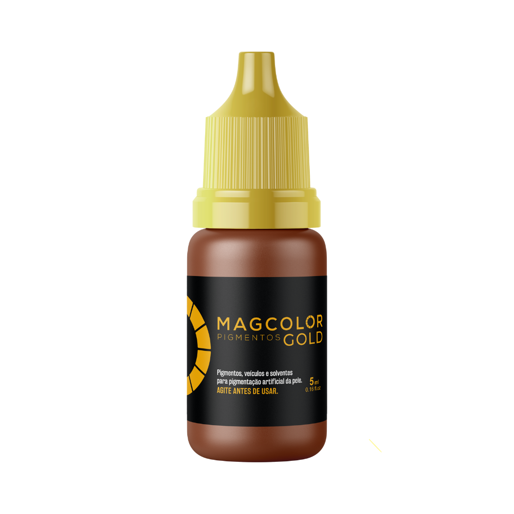 Pigmento Magcolor Gold Castanho Médio 5ml