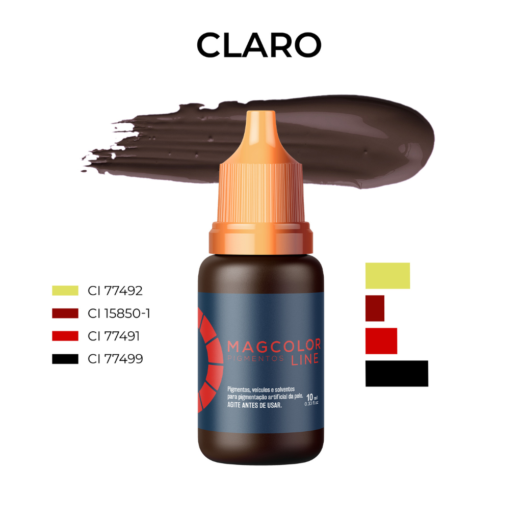 Pigmento Magcolor Gold Line Barber Claro 5ml