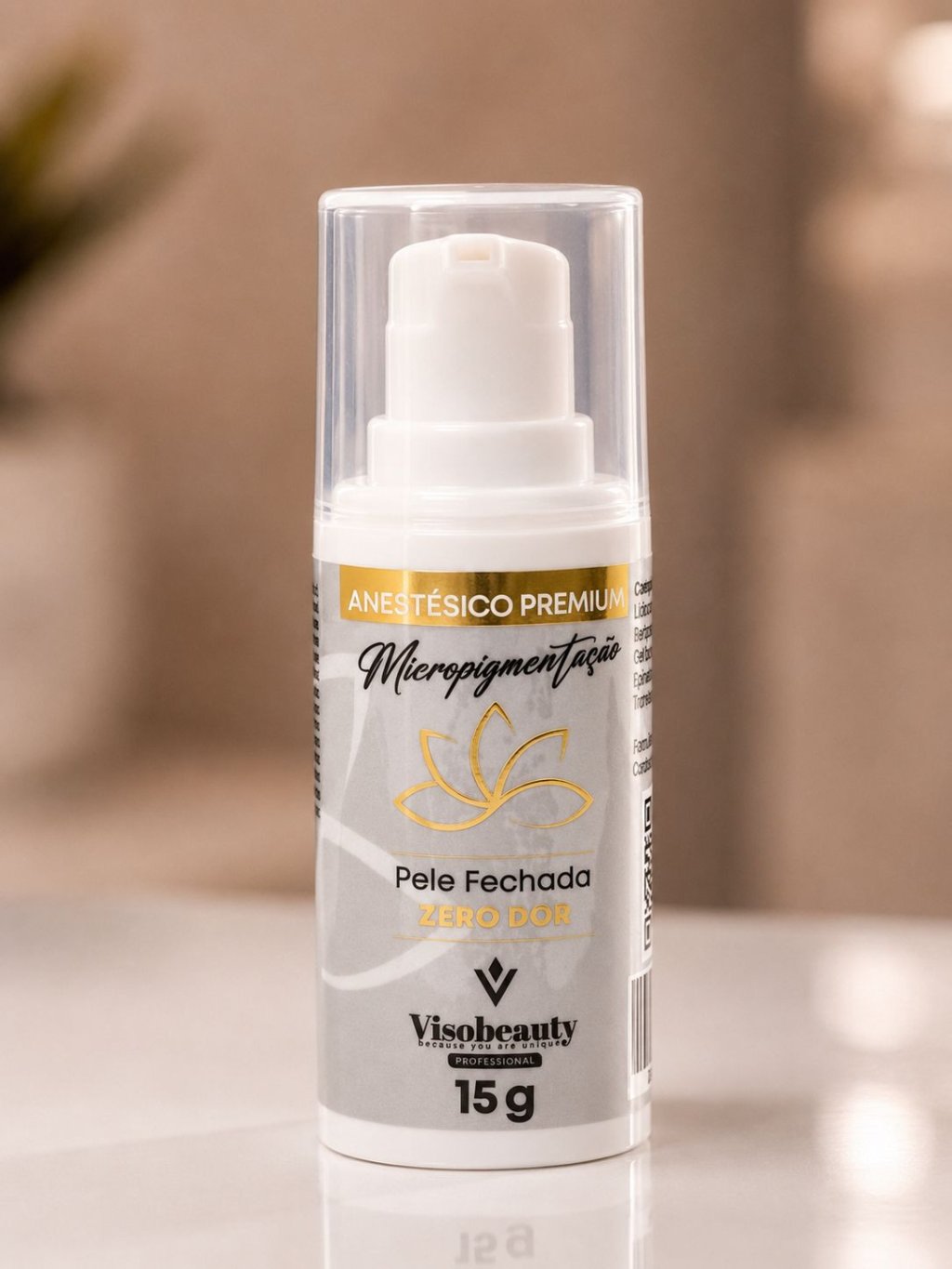 Gel Anestésico Premium Zero Dor Visobeauty 15gr