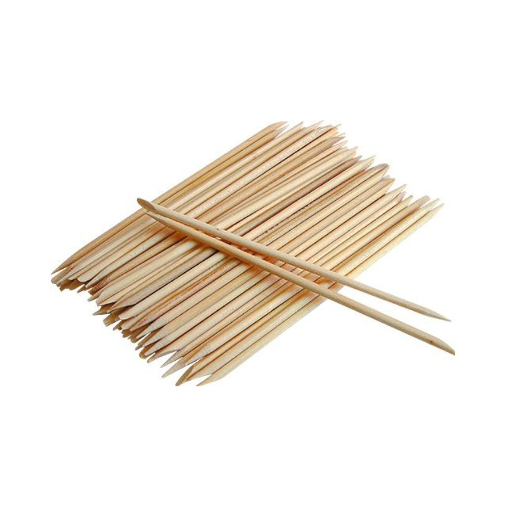 Palito para Cutículas 100 Unidades