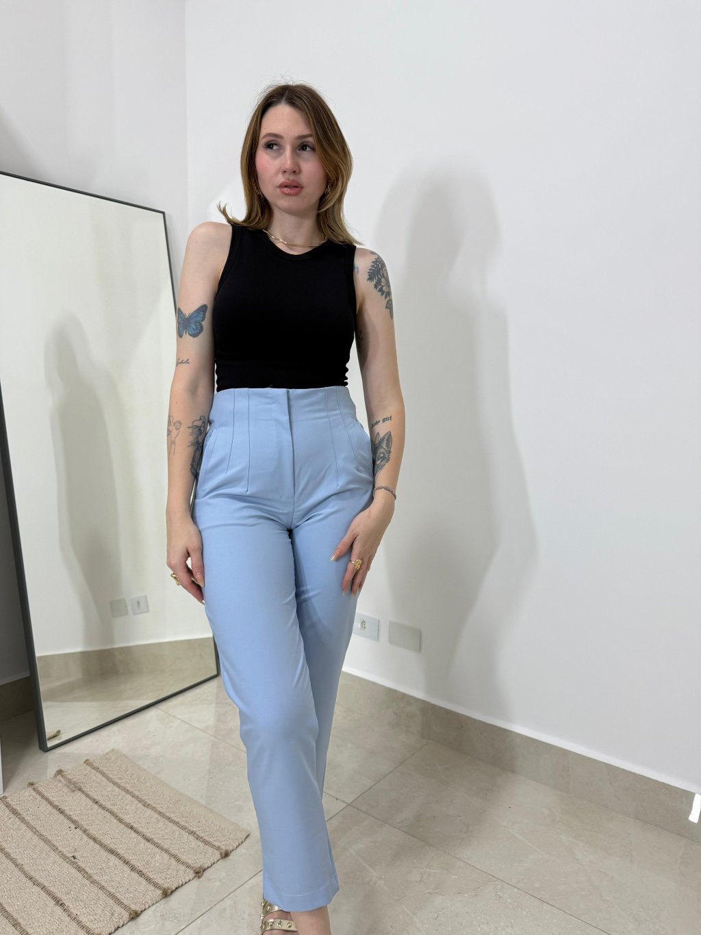Calça Zara - Azul