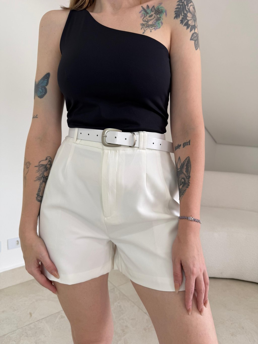 Shorts Alfaiataria C/ Cinto