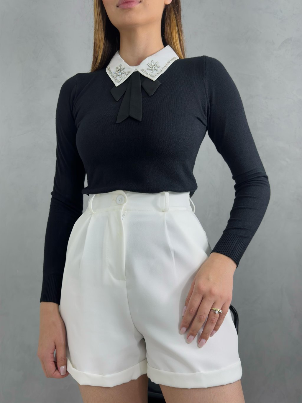 Blusa Gravata