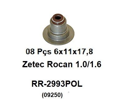 RET HASTE DE VÁLV  FORD ZETEC ROCAN 1.0/1.6 (08PÇS)