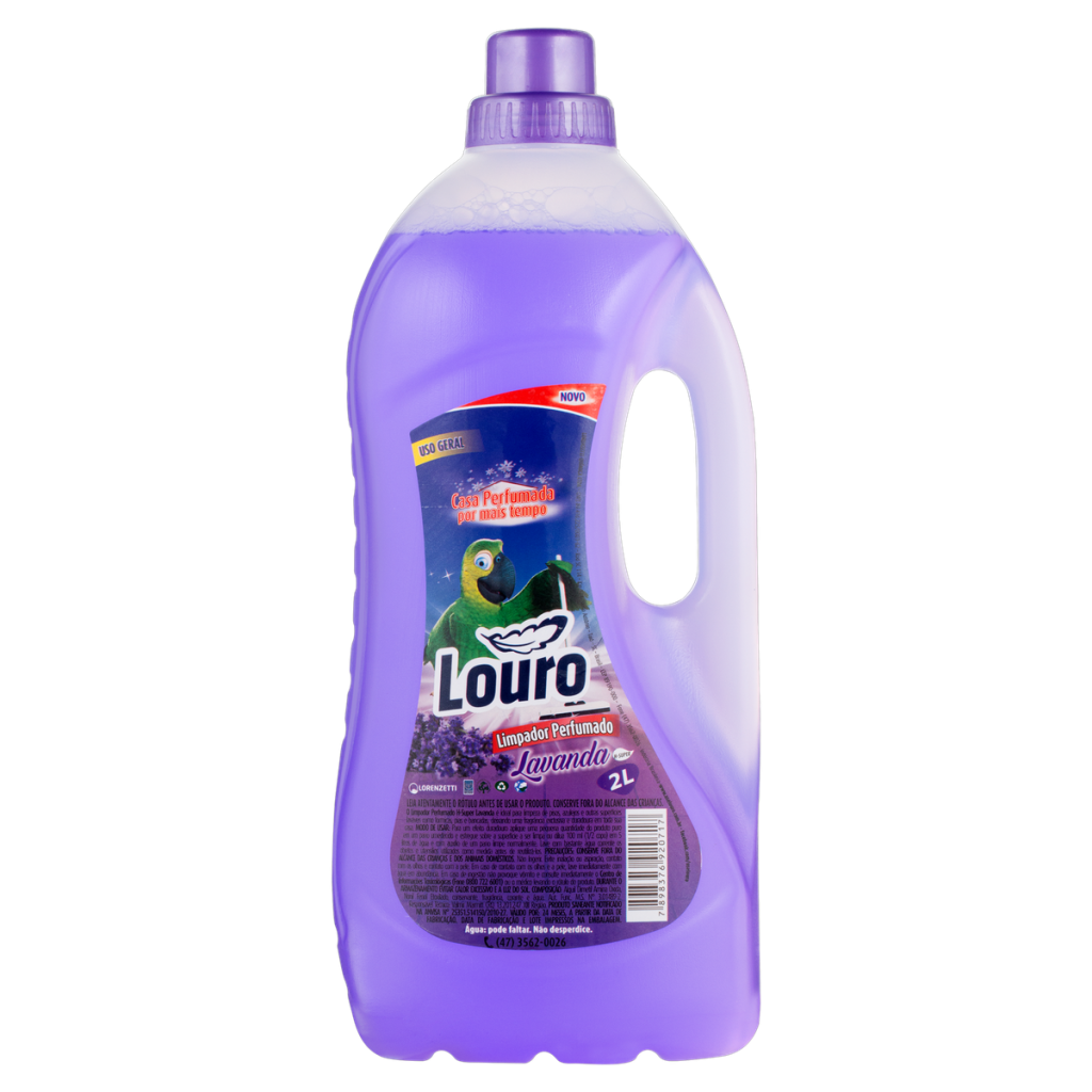LIMPADOR PERFUMADO LOURO LAVANDA 2L