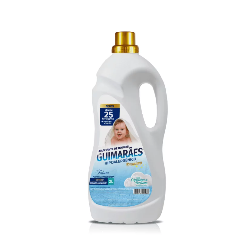 AMACIANTE DE ROUPAS GUIMARÃES PREMIUM FOFURA 2L