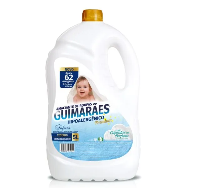 AMACIANTE DE ROUPAS GUIMARÃES PREMIUM FOFURA 5L