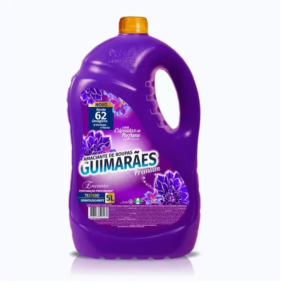 AMACIANTE DE ROUPAS GUIMARÃES PREMIUM ENCANTO 5L