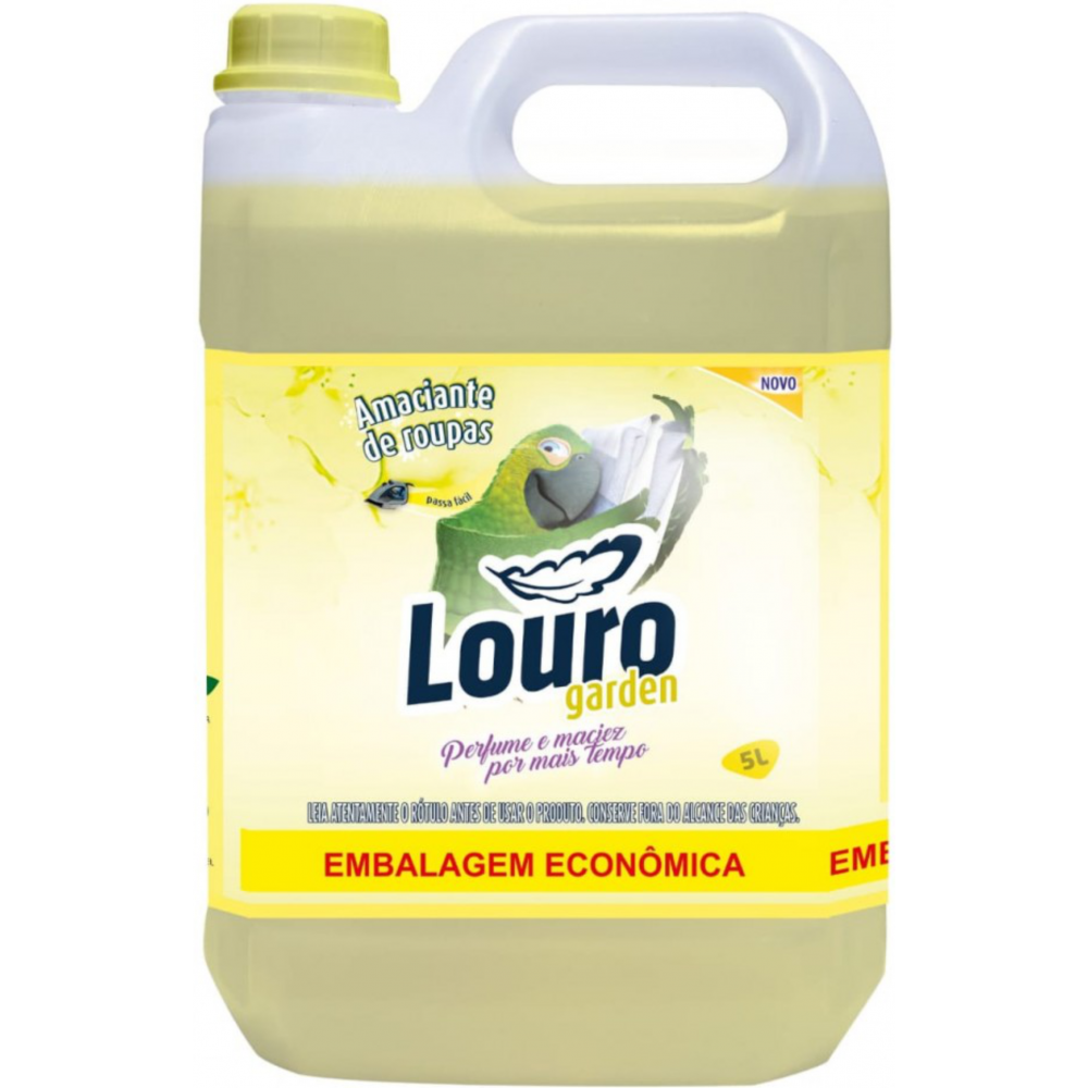 AMACIANTE DE ROUPAS LOURO GARDEN 5L