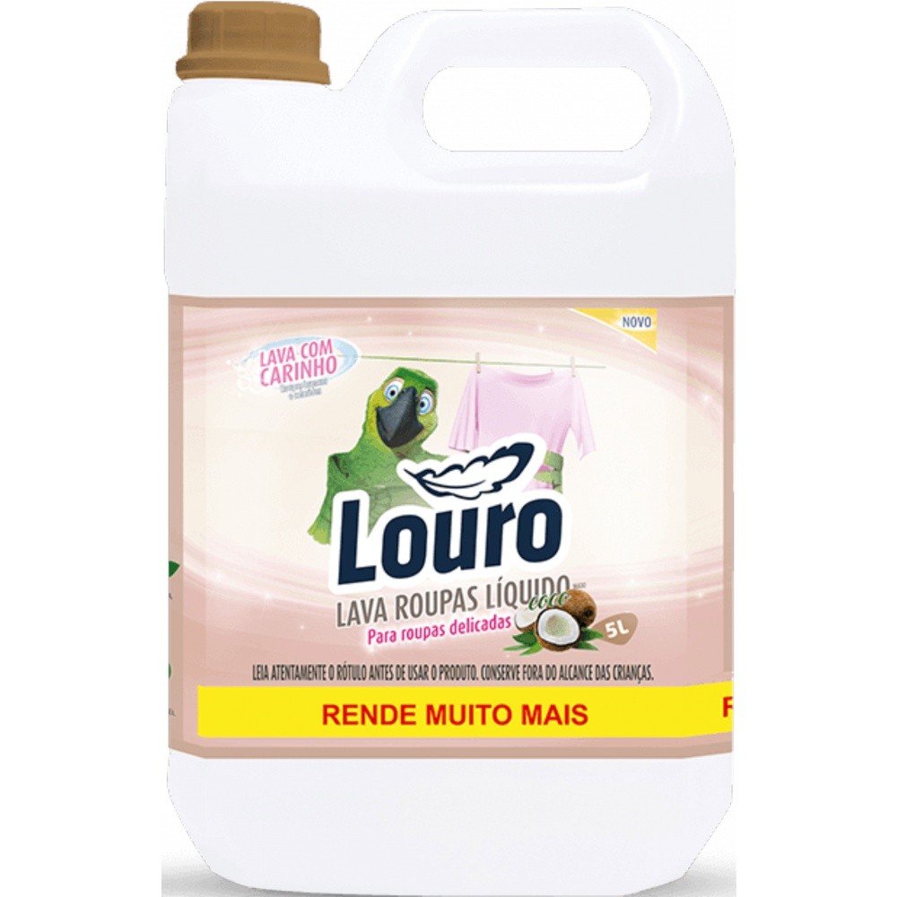 LAVA ROUPAS LÍQUIDO LOURO COCO 5L
