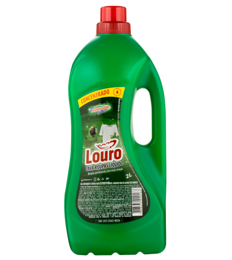 LAVA ROUPAS LÍQUIDO LOURO CONCENTRADO 2L