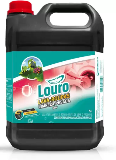 LAVA ROUPAS LÍQUIDO LOURO LIMPEZA PESADA DRY