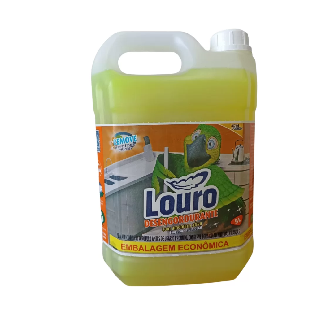 DESENGORDURANTE COM AMONÍACO ATIVO LOURO 5L