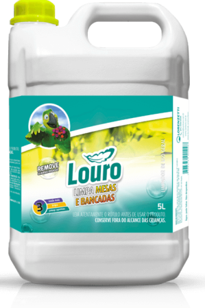 LIMPA MESAS E BANCADAS LOURO 5L