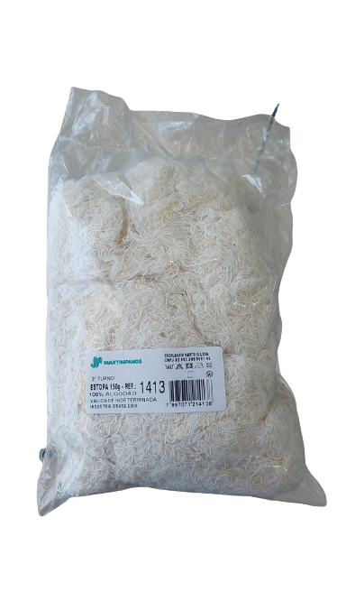 ESTOPA DE ALGODÃO 150g