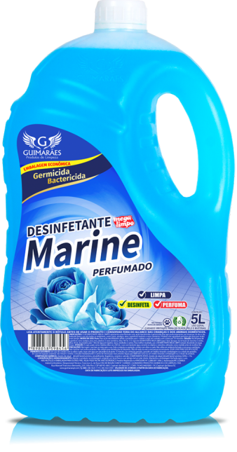 DESINFETANTE MARINE 5L GUIMARÃES 