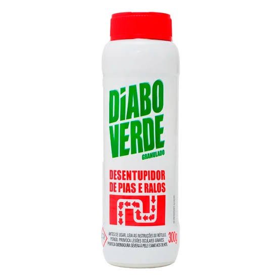 DIABO VERDE DESENTUPIDOR DE PIAS E RALOS 