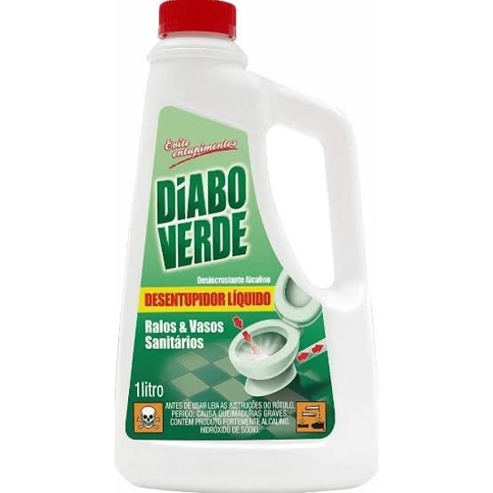 DESENTUPIDOR LIQUIDO DIABO VERDE 1L
