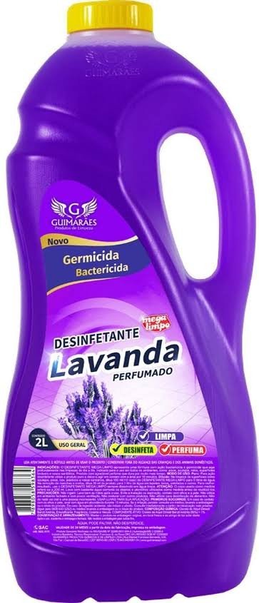 Desinfetante lavanda 2l Guimarães 