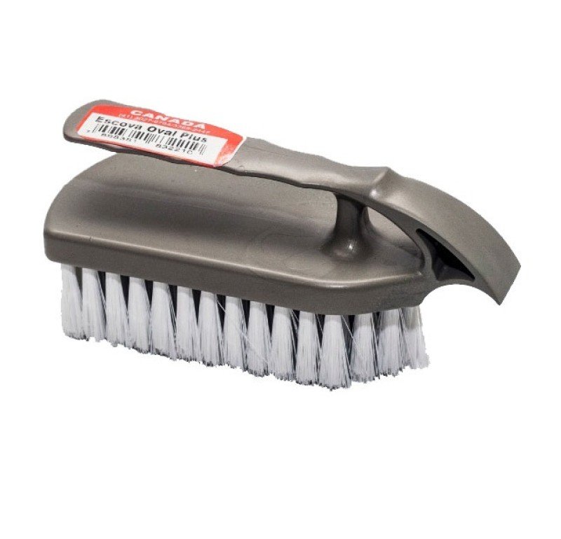 ESCOVA OVAL PLASTICA PLUS