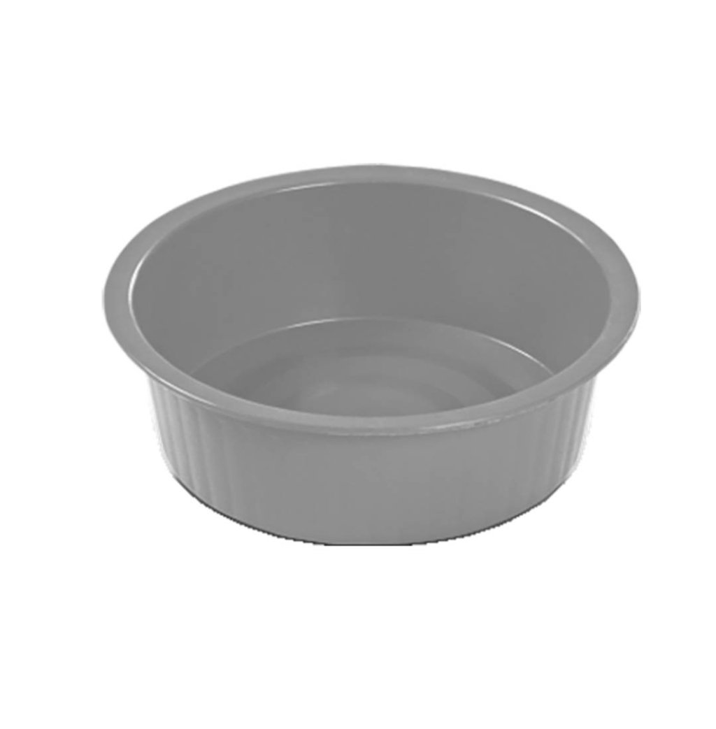 Bacia canelada 4,6l cinza granizo 
