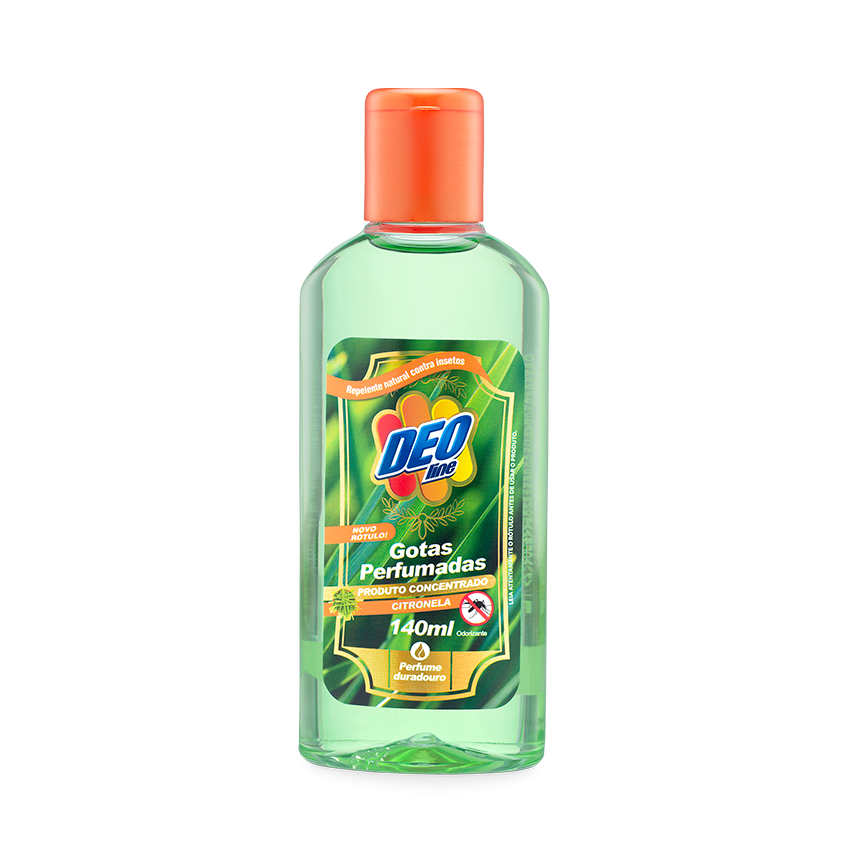 GOTAS PERFUMADAS CITRONELA 140ml DEOLINE