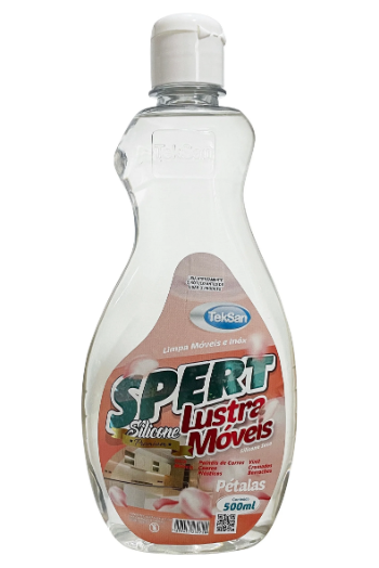 LUSTRA MÓVEIS SILICONE SECO PÉTALAS 500ML TEKSAN