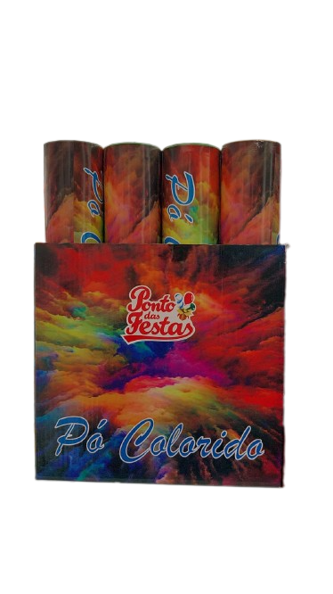 LANÇA PÓ COLORIDO 30 CM