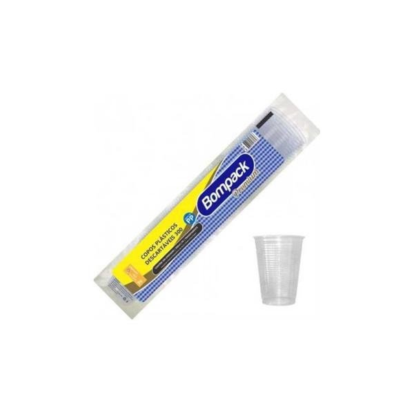COPOS DESCARTÁVEIS BOMPACK 300ML C/ 50UN