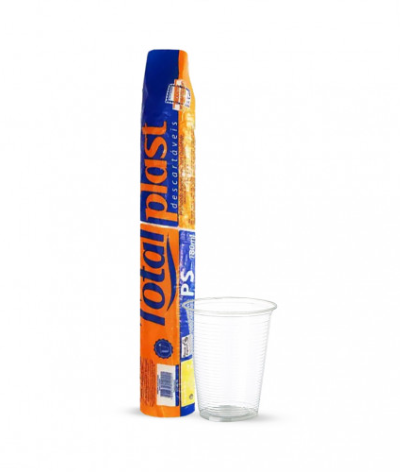 COPO DESCARTÁVEL 180ML - TOTALPLAST
