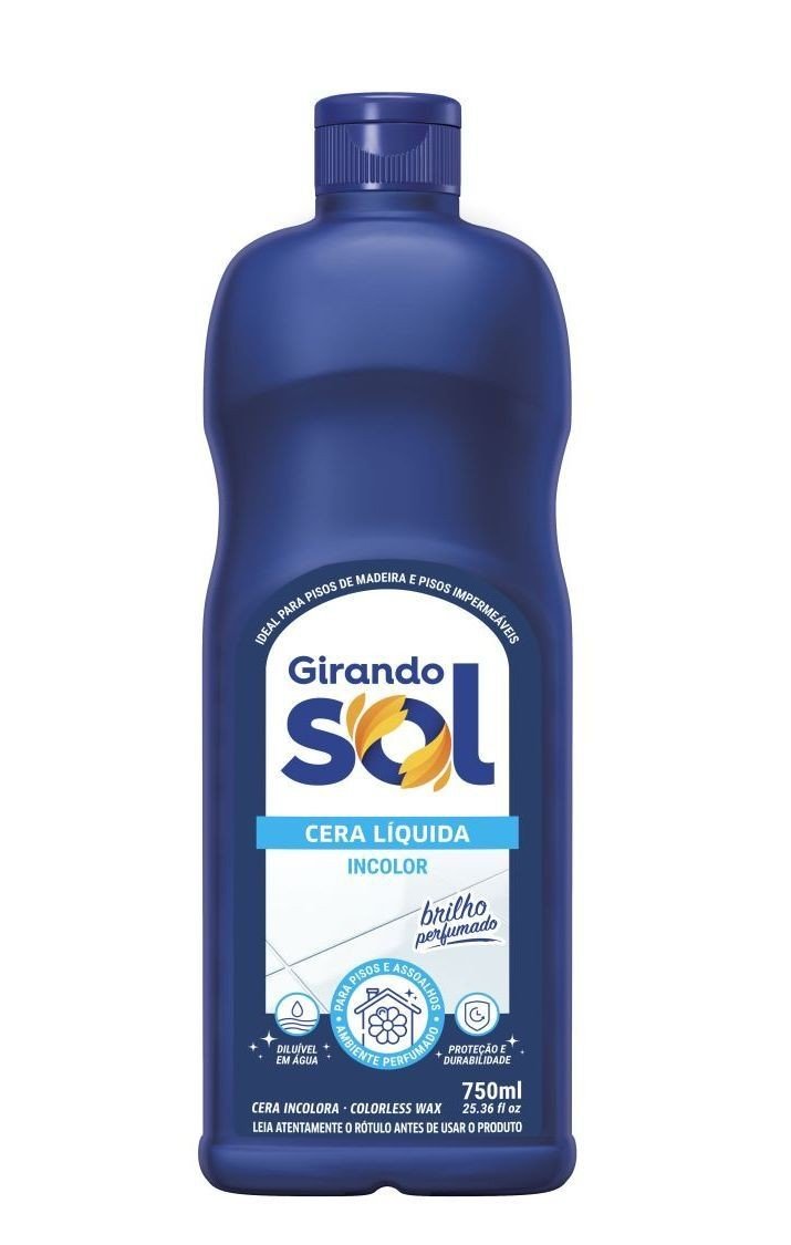 CERA LÍQUIDA INCOLOR GIRANDO SOL 750ml