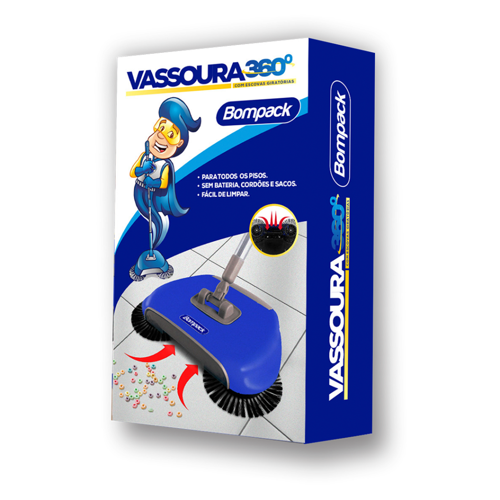 VASSOURA 360° BOMPACK